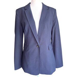 DKNY‎ Womens Navy Dress Blazer Lined Formal Jacket Size 10